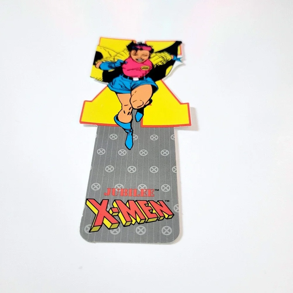Vintage 90s X-Men Jubilee Bookmark die-cut Marvel Girl USA 1994 Antioch KS 32387